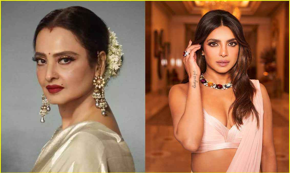 Siddharth Chopra की शादी में Rekha की किस चीज ने खींचा लोगों का ध्यान? Priyanka Chopra के वेडिंग लुक से है जुड़ा