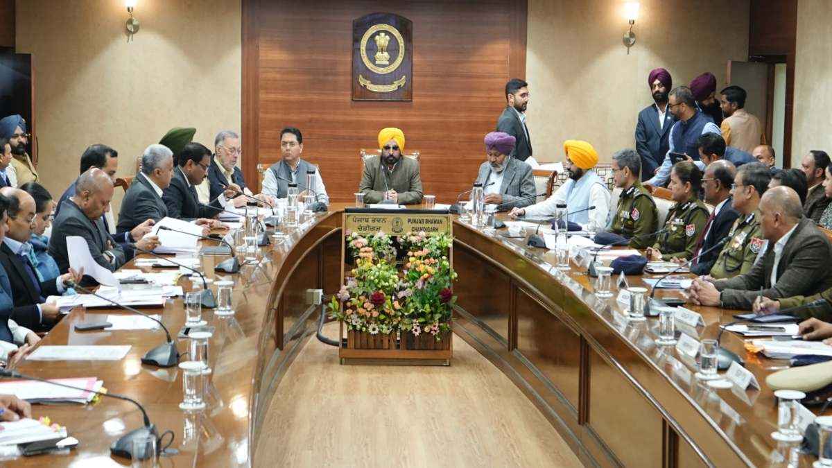 Punjab CM Bhagwant Mann Meeting