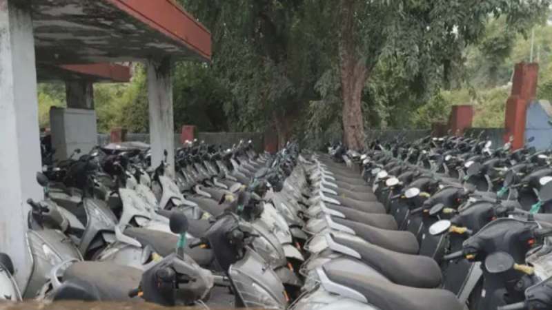 Rajasthan Govt Rs 185 Crores Scooters Become Junk