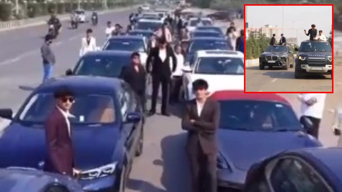 Surat Students Car Stunt Video Viral