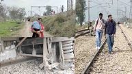 Passenger Train Bogie Derailed