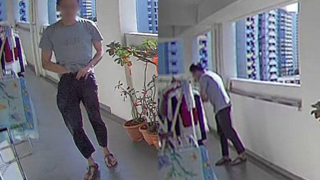 Facebook user Elyvi Lim from Singapore stole women undergarment Facebook user Elyvi Lim from Singapore stole women undergarment