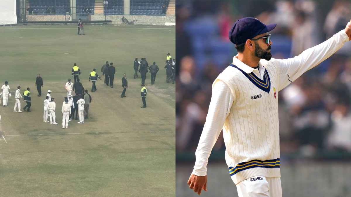 Ranji Trophy: Virat Kohli की सुरक्षा में फिर चूक, मैदान पर मिलने एक साथ पहुंचे तीन फैंस