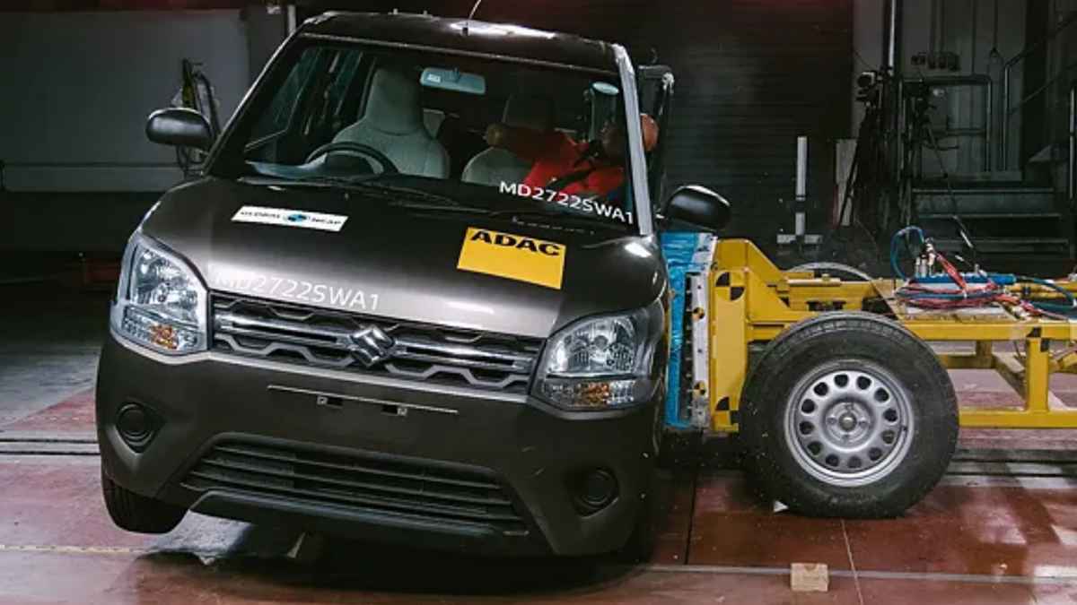 WagonR carsh test