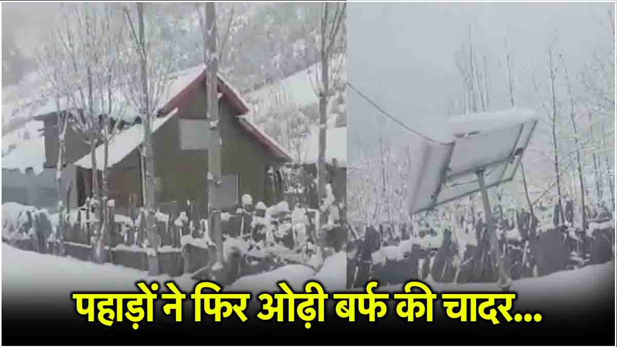 Jammu Kashmir Snowfall