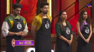 celebrity masterchef double elimination archana gautam gaurav khanna dipika kakar black apron challenge