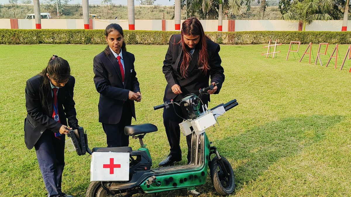 electric scooter for police