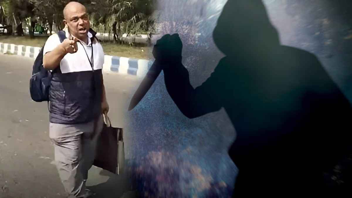 छुट्टी न मिलने से नाराज कर्मी ने 4 साथियों को मारे चाकू, हमले के बाद इस हालत में दिखा आरोपी