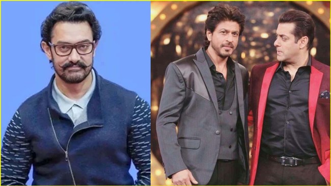 Aamir Shah Rukh Salman Khan