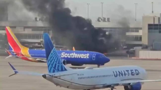 America Denver Airport Fire