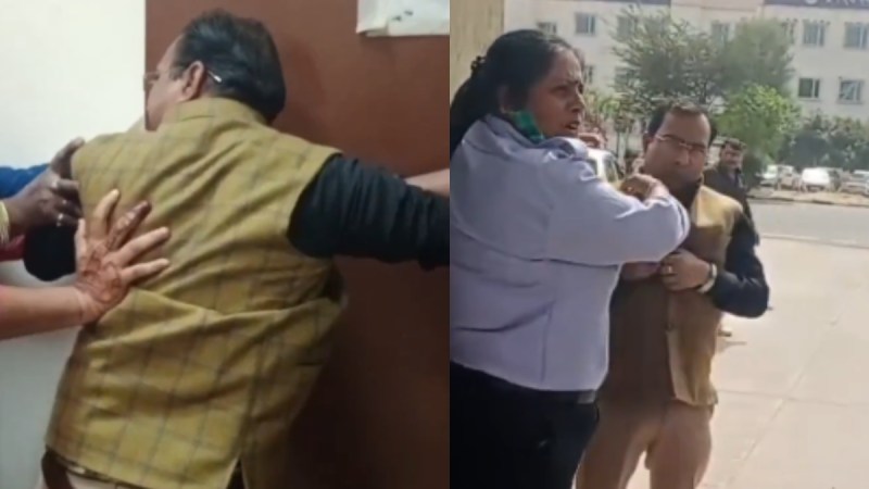 Female Security Guard Attack Nursing Officer