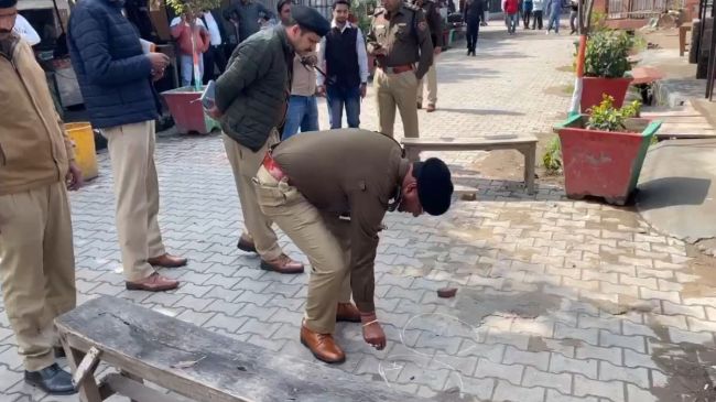 Firing In Ambala Court Premises Firing In Ambala Court Premises