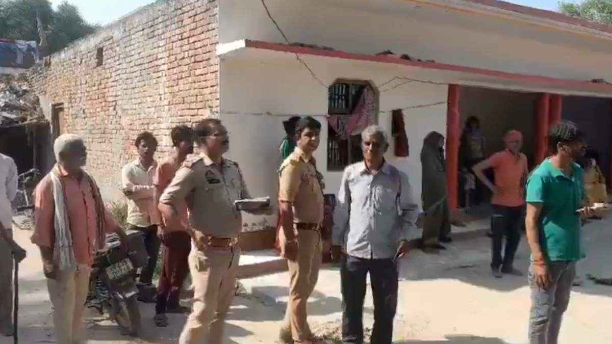 मामूली विवाद के बाद गोंडा में चला हथगोला, एक की मौत; गांव छावनी में हुआ तब्दील