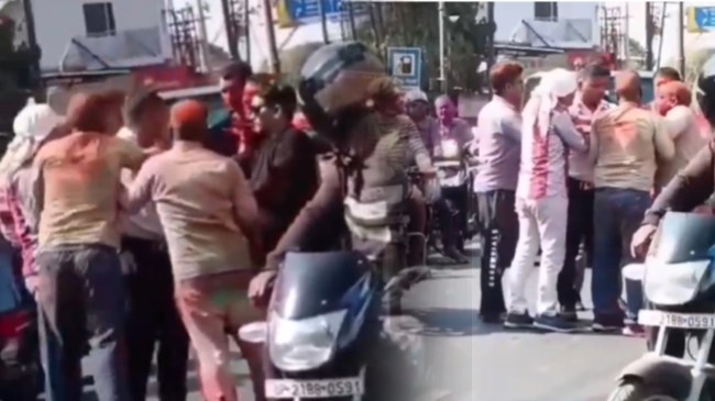 Holi violence Holi violence