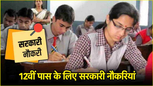 government jobs after class 12th government jobs after class 12th
