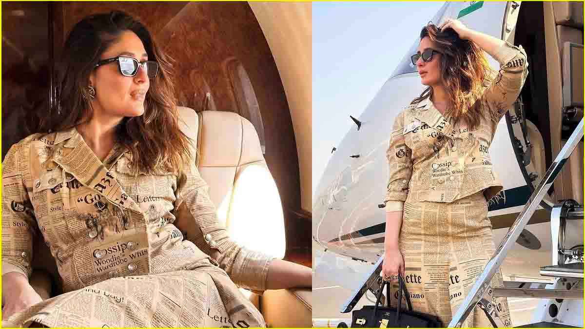 न्यूजपेपर प्रिंट को लेकर हुईं ट्रोल, तो ट्रेडिशनल लुक में छा गईं Bebo, आईफा 2025 से Kareena ने शेयर की फोटोज