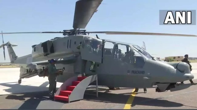 LCH Prachand helicopters