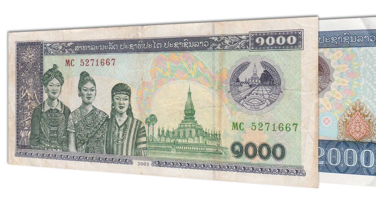 Lao or Laotian Kip (LAK)