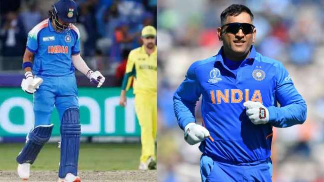 MS Dhoni and KL Rahul