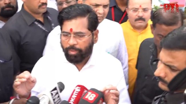 Maharashtra Deputy CM Eknath Shinde