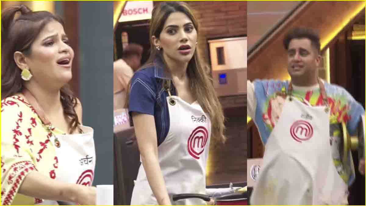 celebrity masterchef rajiv adatia stale rice fight with archana gautam nikki tamboli