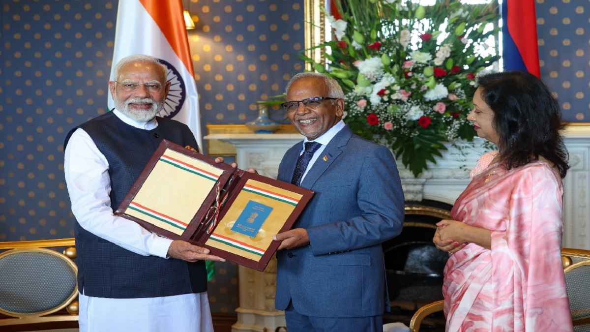 पीएम मोदी को मिला मॉरीशस का सर्वोच्च सम्मान, बोले- हम बिहार का गौरव वापस लाएंगे