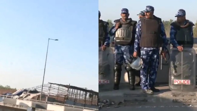 Punjab-Haryana Farmer Protest Punjab-Haryana Farmer Protest