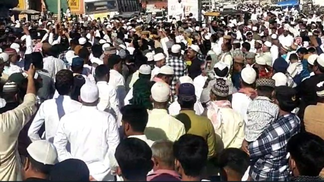 Rajasthan Tension in Tonk After Eid Prayers Rajasthan Tension in Tonk After Eid Prayers