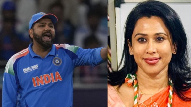 Rohit Sharma-shama mohamed
