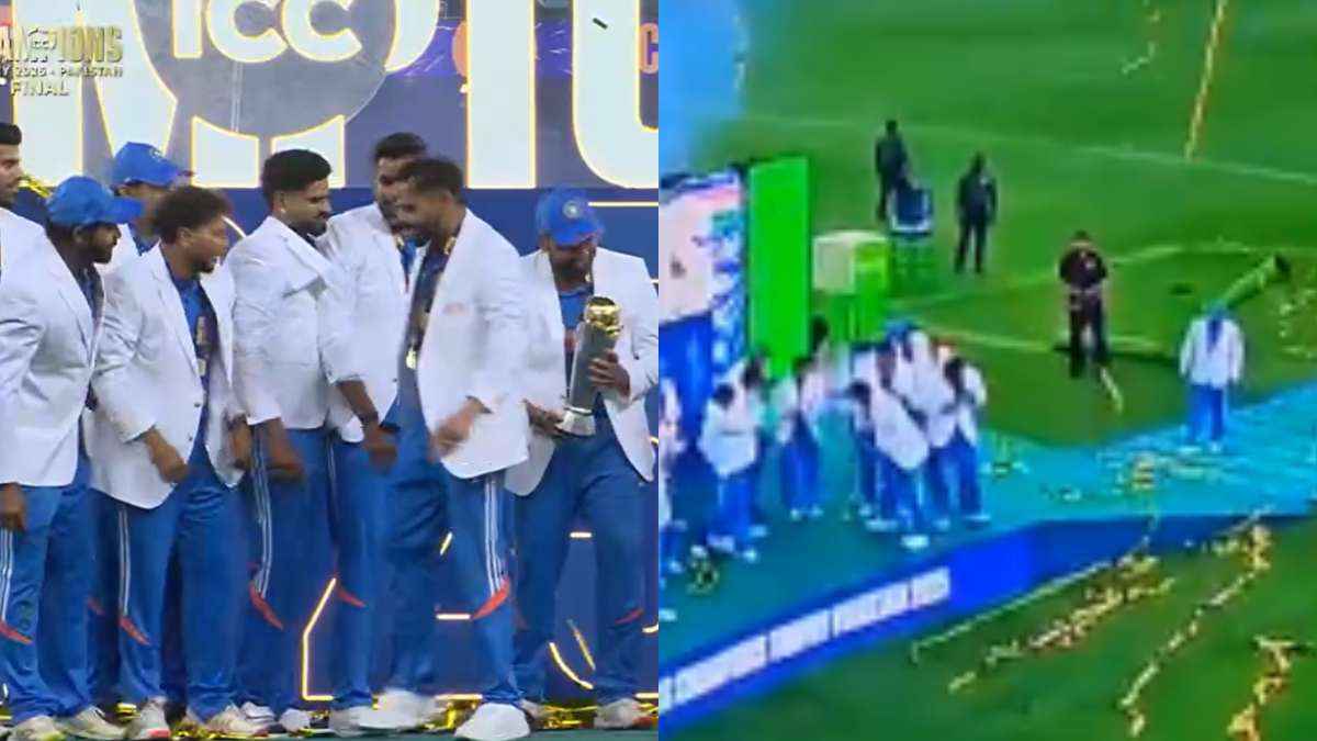 IND vs NZ Final: शैंपेन की बोतल खुलते ही टीम का साथ छोड़ गए मोहम्मद शमी, वायरल वीडियो ने जीता दिल
