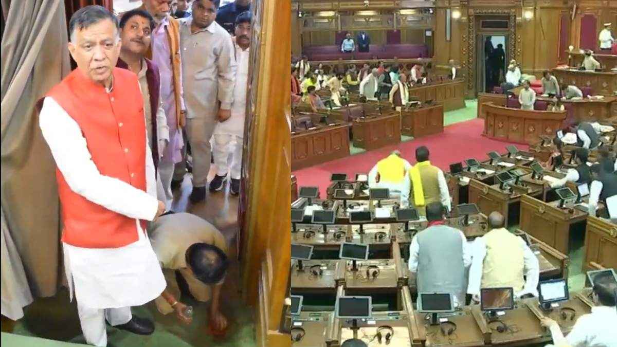 विधानसभा में किस विधायक ने गुटखा खाकर थूका? भड़के अध्यक्ष ने सबकी लगाई क्लास