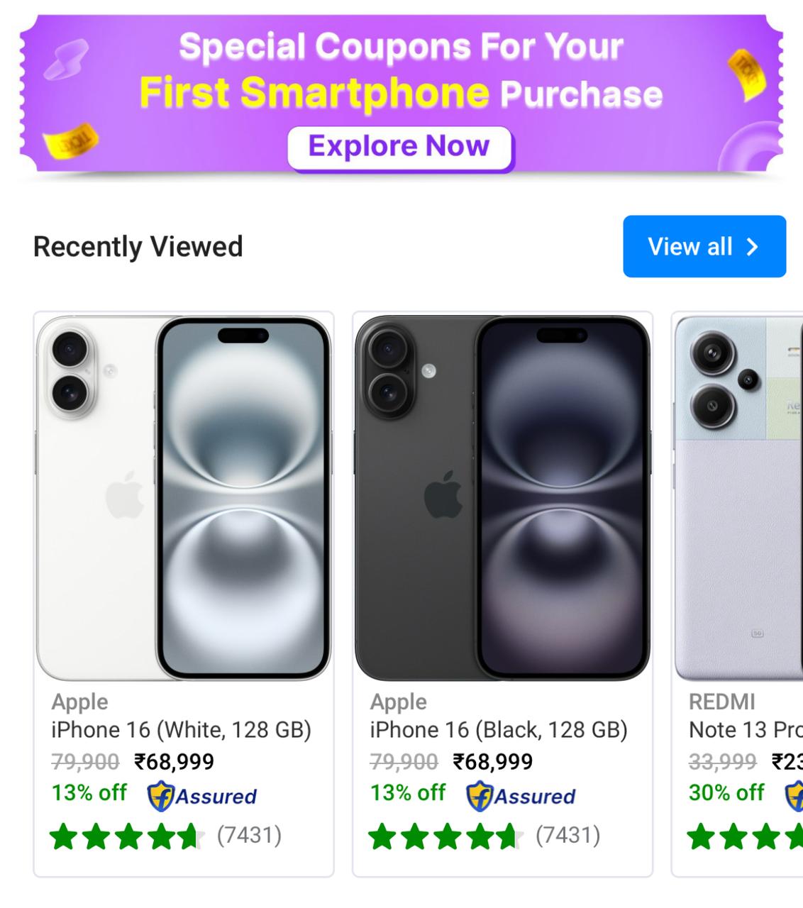 Flipkart Big Saving Days Sale Discounts on iPhones