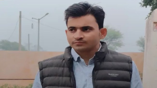 Youth Congress leader Bhupendra Singh Youth Congress leader Bhupendra Singh