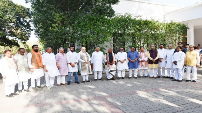 amit shah nda meeting
