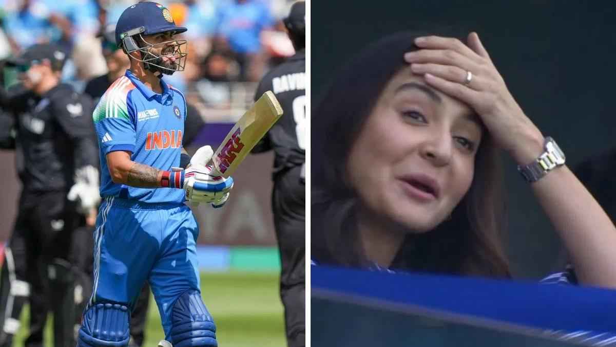 VIDEO: दुबई में Virat Kohli हुए फेल तो टूटा अनुष्का का दिल, आउट होने पर आया ऐसा रियक्शन