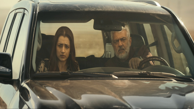 vidaamuyarchi suspense thriller movie trending on netflix starrer ajith kumar trisha Krishnan vidaamuyarchi suspense thriller movie trending on netflix starrer ajith kumar trisha Krishnan