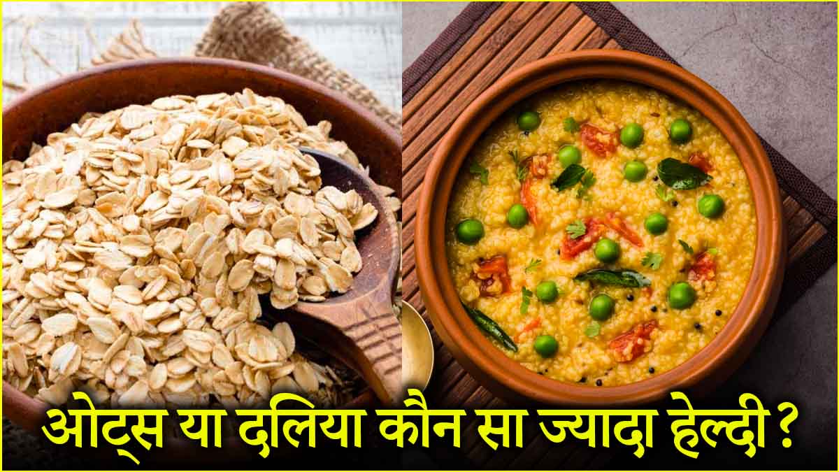Oats vs Dalia: ओट्स या दलिया वजन घटाने के लिए कौन सा ज्यादा बेहतर ...