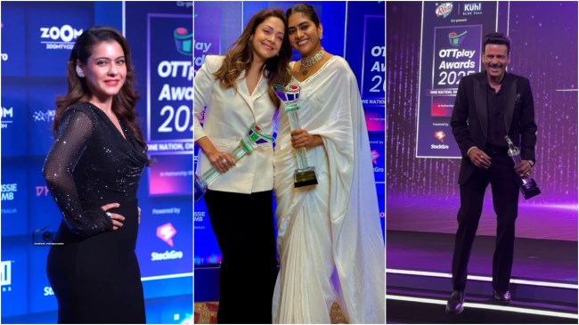 ott play awards 2025 kajol manoj bajpayee aditi rao hydari imtiaz ali jyothika winner full list here