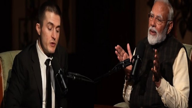 podcast conversation between Lex Fridman and PM Modi podcast conversation between Lex Fridman and PM Modi