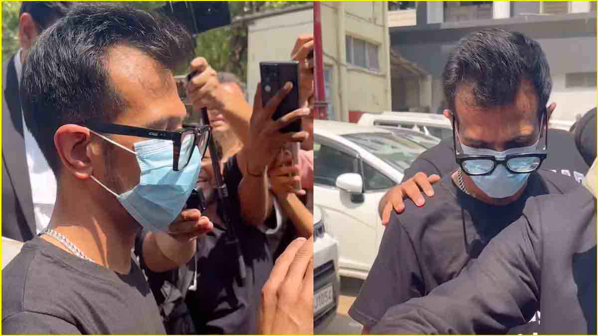 तलाक के बाद कोर्ट के बाहर नजर आए युजवेंद्र चहल, मास्क से छिपाया चेहरा, यूजर्स ने यूं किया रिएक्ट