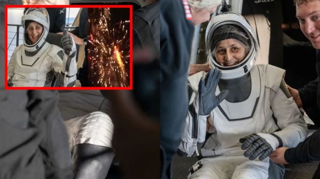 सुनीता विलियम्स की वापसी सुनीता विलियम्स की वापसी