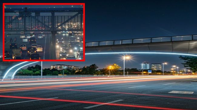 5 foot overbridge will be built on SG Highway