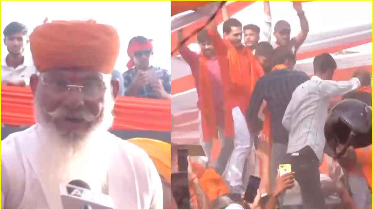 आगरा में राणा सांगा पर घमासान, लहराए डंडे-तलवारें, रामजी लाल की माफी पर अड़ी करणी सेना, देखें Video