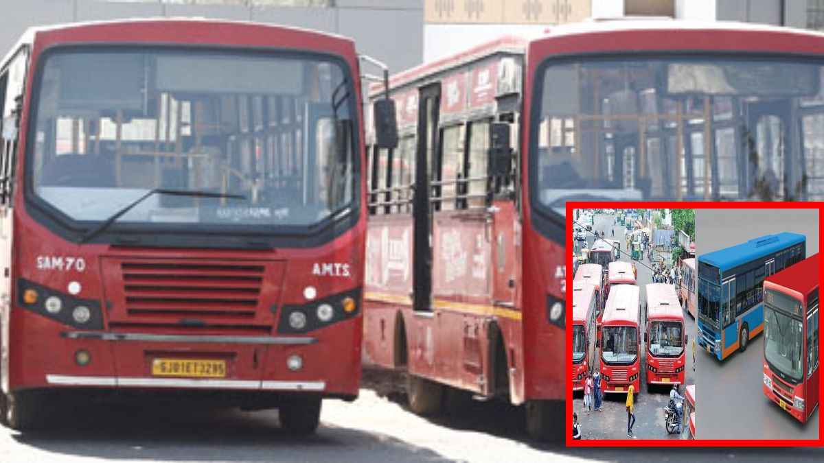 अहमदाबाद में BRTS कॉरिडोर में चलेंगी AMTS बसें, इन 5 रूटों पर दौड़ेंगी गाड़ियां