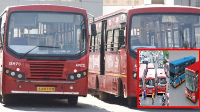 AMTS Buses in ahmedabad