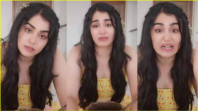 adah sharma recall when fan created for painting with his blood