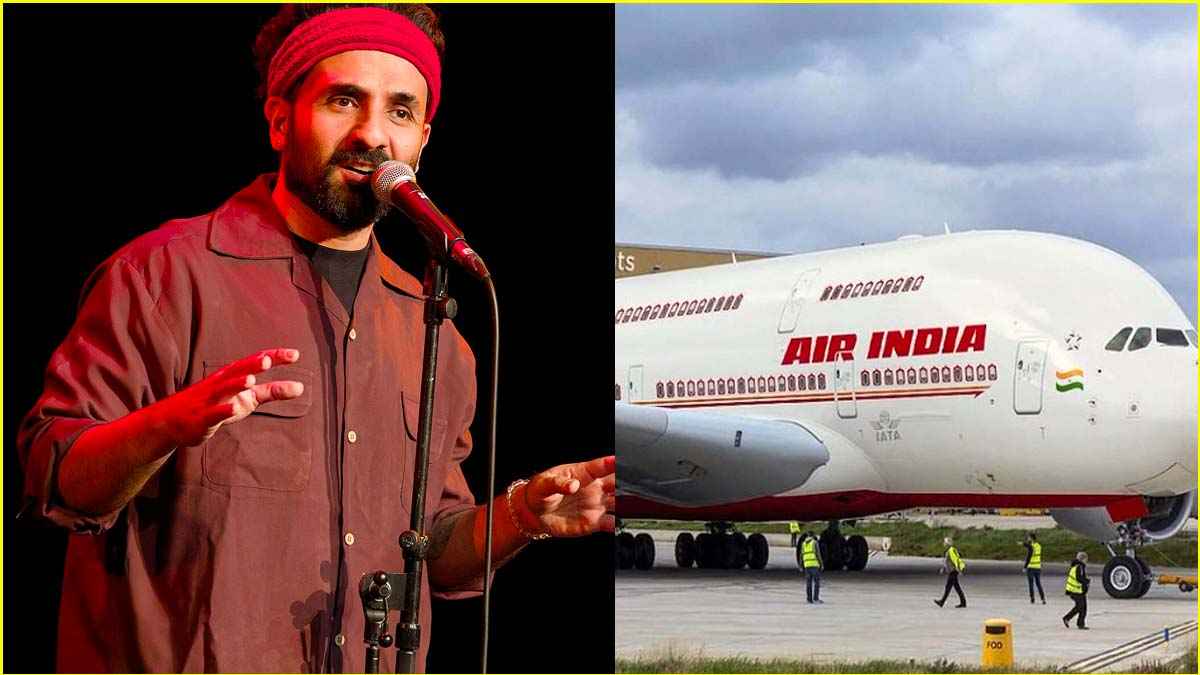 Air India पर भड़के कॉमेडियन Vir Das, इंटरनेट पर जमकर लगाई फटकार
