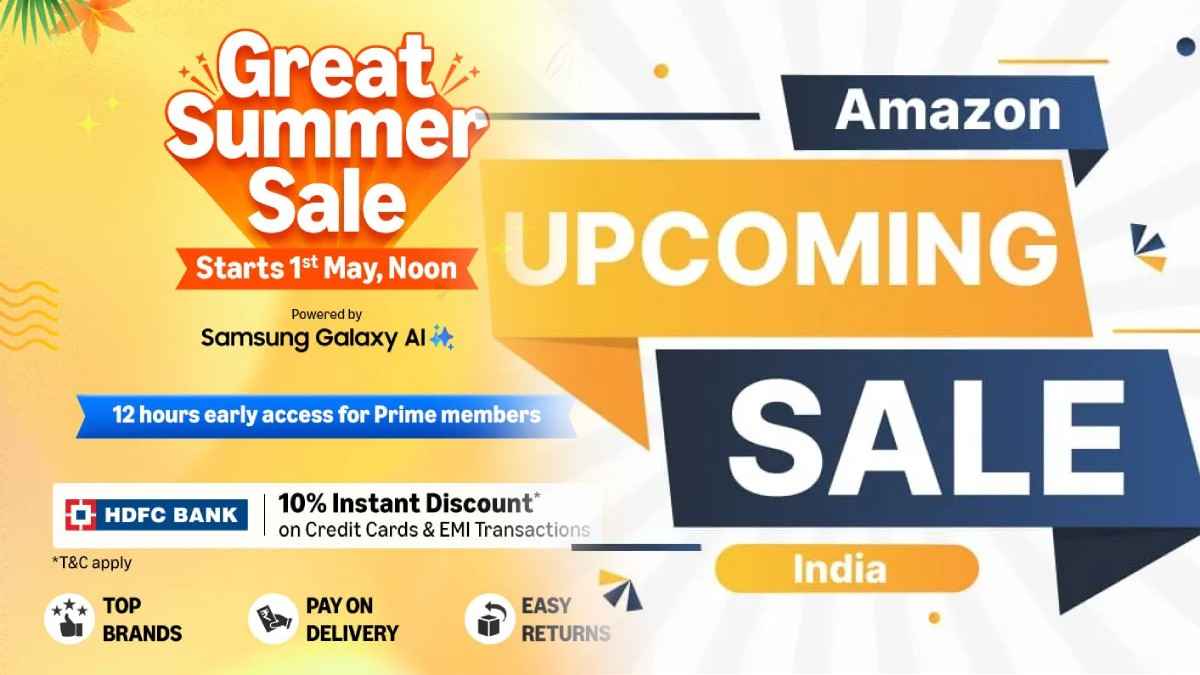 Amazon की Great Summer Sale में क्या-क्या मिलेगा सस्ता, जानें कब होगी शुरू?