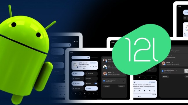 Android 12 and Android 12L