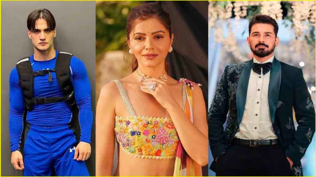 Asim Riaz, Abhinav Shukla, Rubina Dilaik